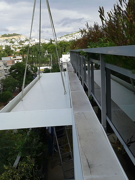 Κινητή οροφή στο Απολλώνιον Λεωφόρος Κηφισίας