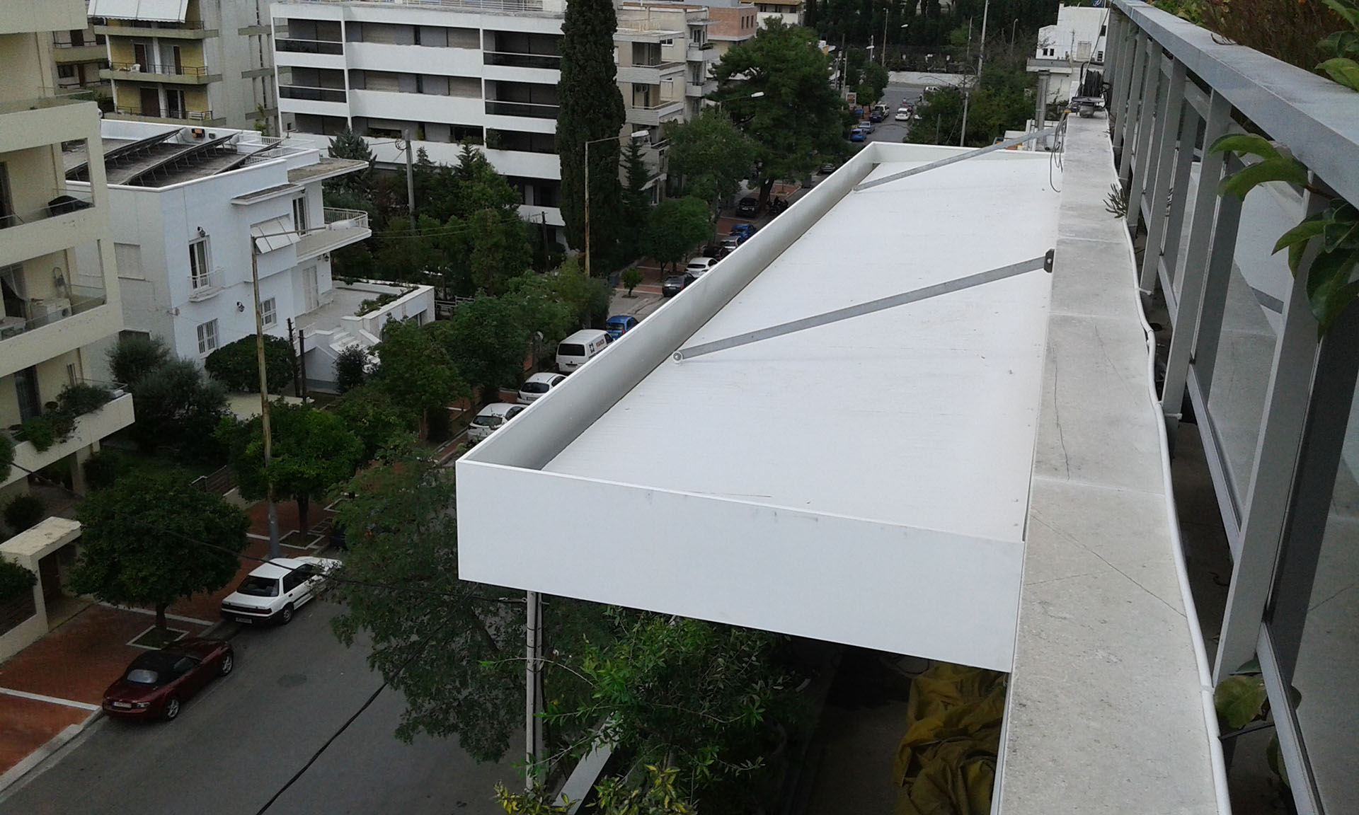 Κινητή οροφή στο Απολλώνιον Λεωφόρος Κηφισίας